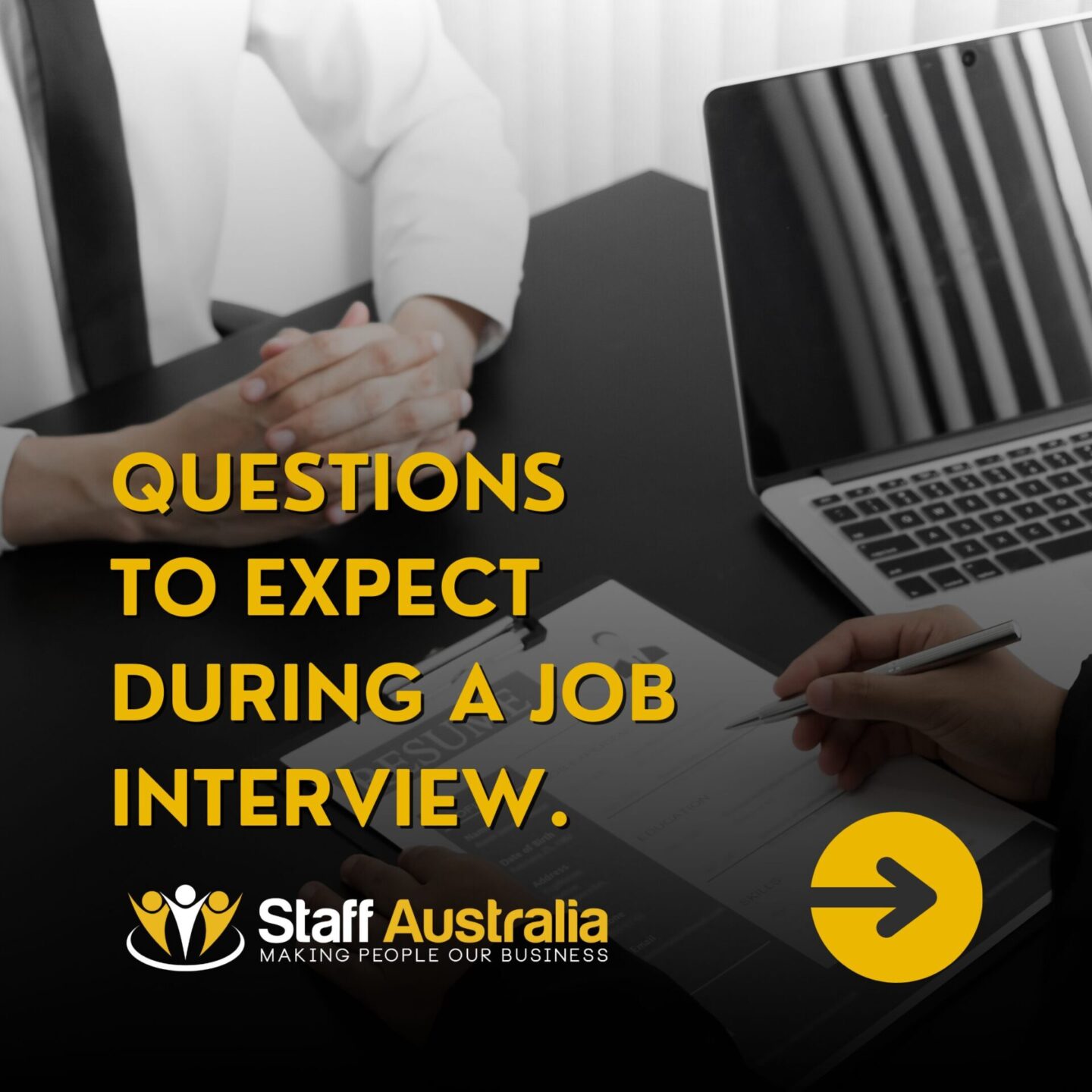 Questions you may be asked during an interview